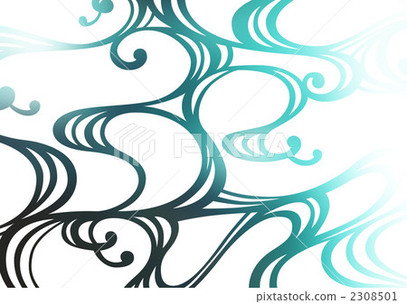 wave pattern, graphic, computer graphic 2308501