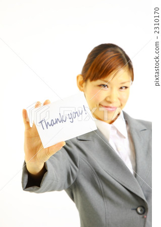Thank you business woman Thank you business woman 2310170