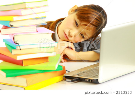 Business woman tired from work Business woman tired from work 2313533