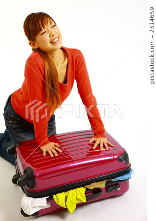 行李太多的女性 2314659
