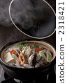 seafood hot-pot, food cooked in a pot, cooking in a pot 2318421