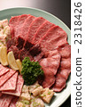 assortment, combination platter, meat dish 2318426