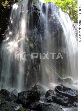 tatsusawa fudou-taki waterfall, waterfall, inawashiro-machi 2318962