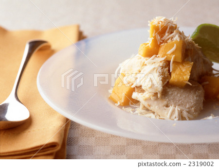 mango, mangoes, frozen dessert 2319002