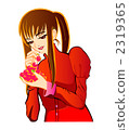 illustrations, female, lady 2319365