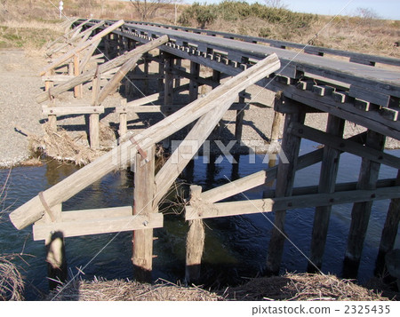 木結算橋樑Shimada橋樑 2325435