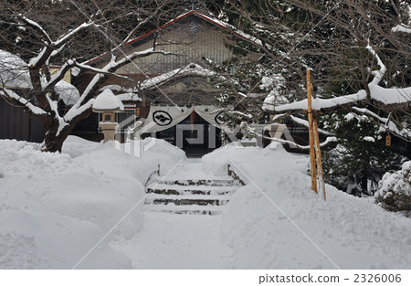 Walking around Matsumae · Shingon sect at Akemera 2326006