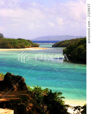 Ishigakijima Kawahira海灣的風景 2326637