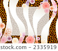 Leopard pattern and flowers 2335919
