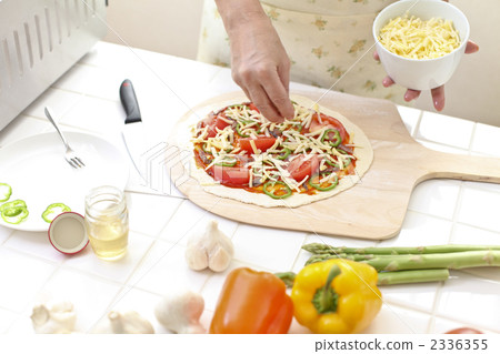 pizza, pizzas, topped 2336355