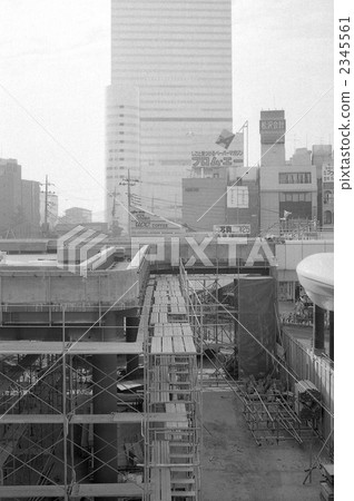 Showa's record · JR Omiya station west entrance redevelopment landscape Showa era 63 2345561