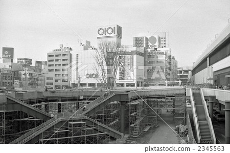 Showa's record · JR Omiya station west entrance redevelopment landscape Showa era 63 2345563