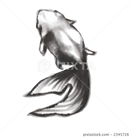 Ink painting goldfish 2345726