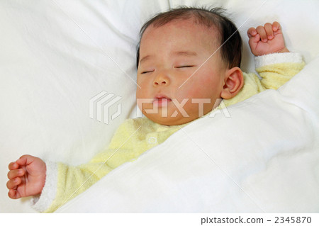 Baby's sleeping face 2345870