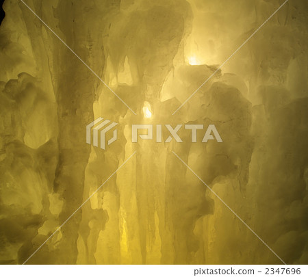 Icicles illuminated by light 2347696