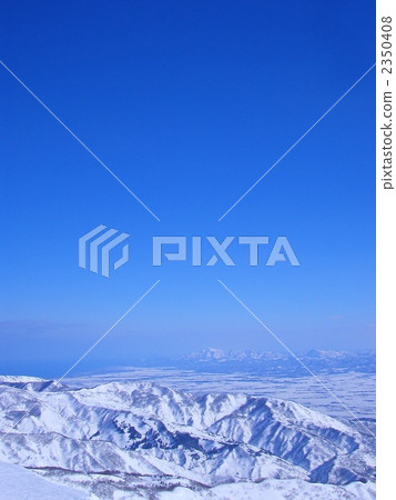 雪山 藍天 留白空間 2350408