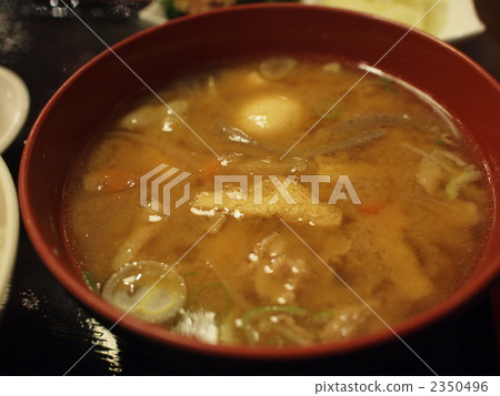 kenchin style soup, tonjiru, miso soup 2350496