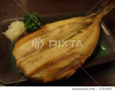 arabesque greenling, okhotsk mackerel, grilled fish 2350497