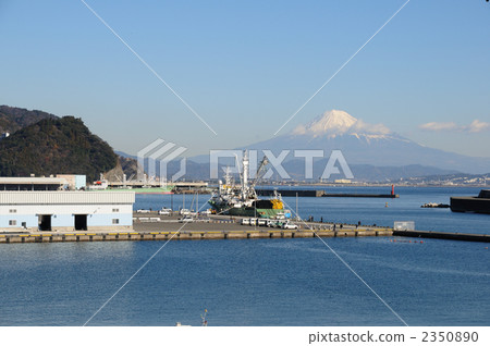 Mt. Fuji from Yaizu Fishing Port 2350890