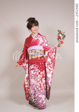 japanese clothes, furisode, kimono 2352480