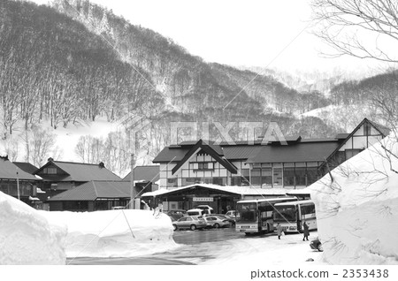 八甲田 白雪皚皚 雪景 2353438