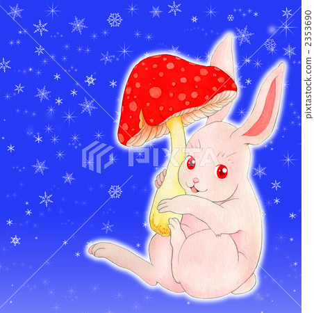 兔子和蘑菇03雪景 兔子和蘑菇03雪景 2353690