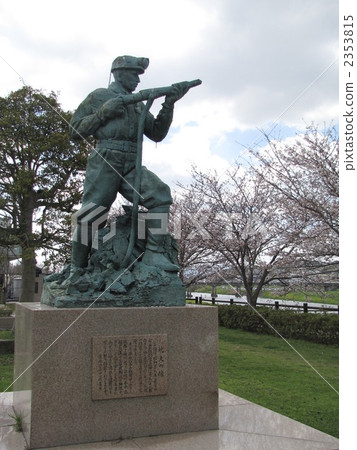 Coal mine statue 2353815