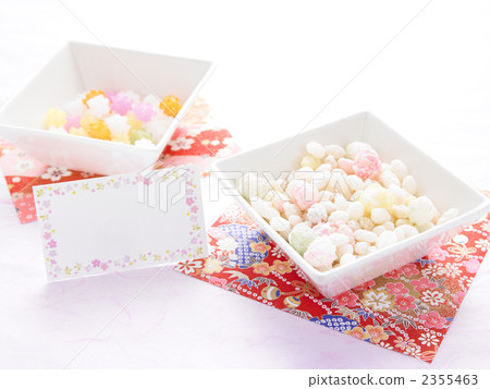 Hina Dare and Kimpe and sugar card (Hinamatsuri image) 2355463