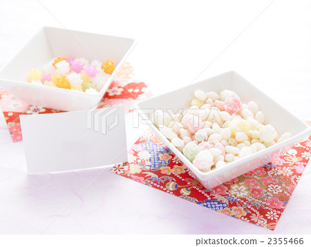 Hina Dare and Kimpe and sugar card (Hinamatsuri image) 2355466
