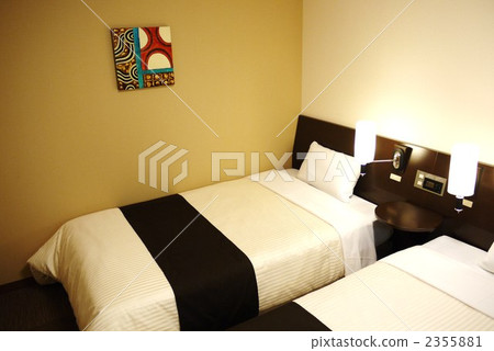 double room, bedchamber, bedroom 2355881
