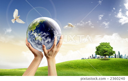 手和地球_K _ 491473 2360240