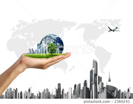 手和地球_K _ 528865 2360241