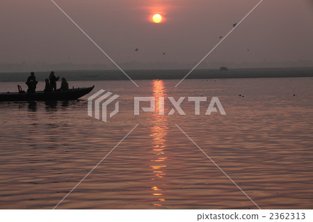 Asahi in the Ganges river of Varanasi 2362313