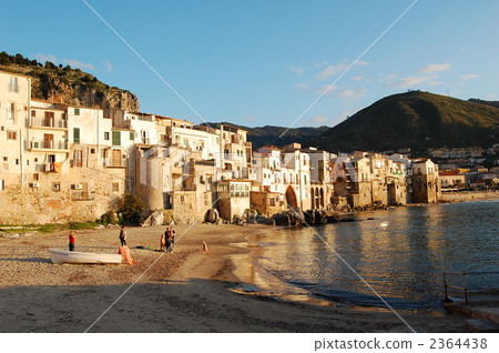 port town, port city, cefalu 2364438