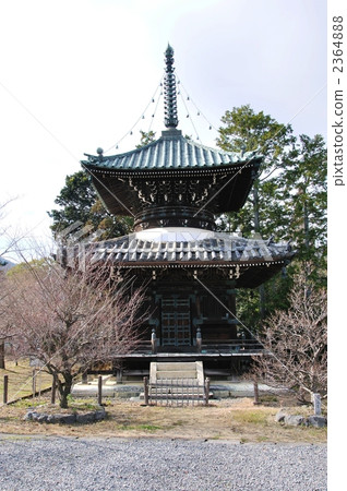 佐賀Kiyoriji寺的寶塔 佐賀Kiyoriji寺的寶塔 2364888