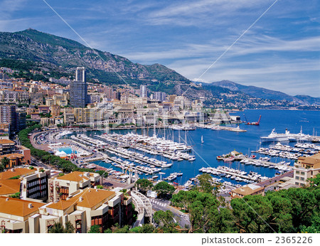 摩納哥的遊艇港 2365226