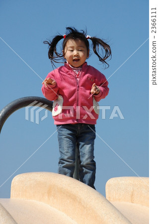 幼兒園兒童 滑梯 公園 2366111