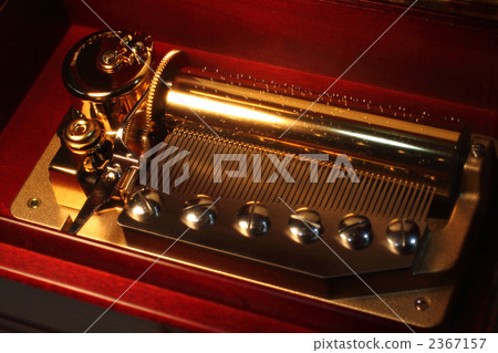 Cylinder music box movement 2367157