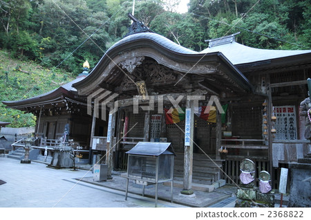 [Shikoku 88 places] No. 38, the temple grounds of Seiryuji Temple in the evening, Tosa City, Kochi Prefecture 2368822