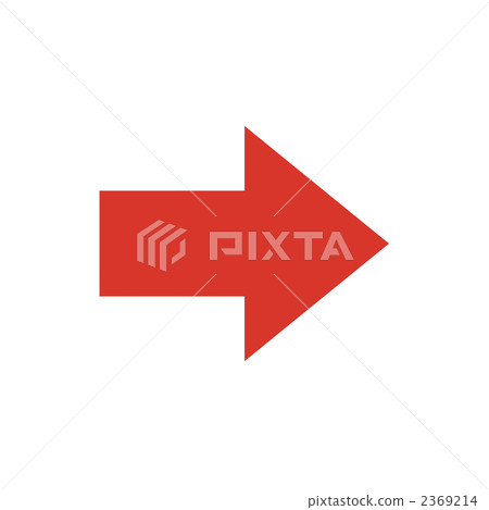 Illustration of red arrow 2369214