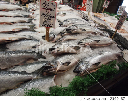 Fishmonger at Pike Place Market 2369487