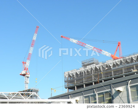 Crane under construction Crane under construction 2369924
