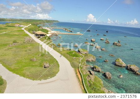 從Higashi-Hananasaki燈塔的頂部 2371576