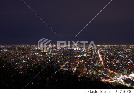 從札幌丸山的夜景 2371670