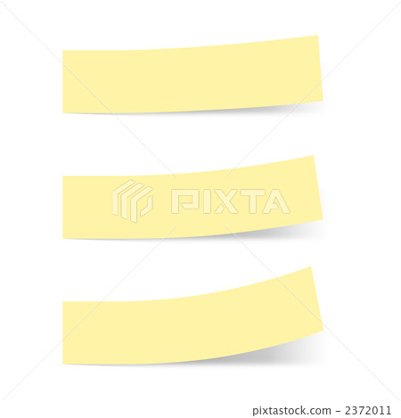 Sticky note heading yellow (solid, solid color) 2372011