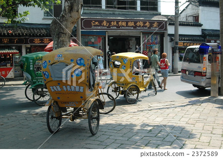 人力車 蘇州 兜帽 2372589