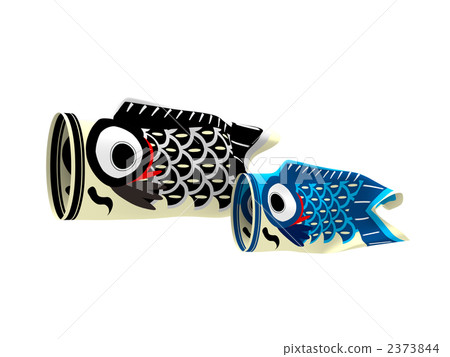 Koinobori父母和孩子 2373844