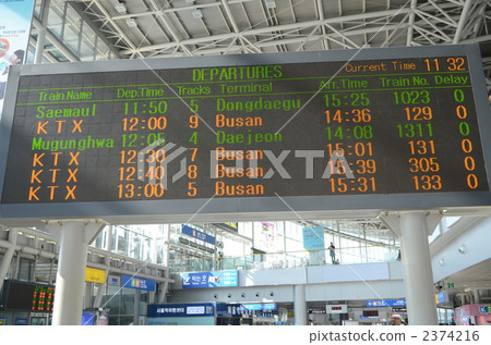 韓國高速鐵路KTX首爾站 2374216