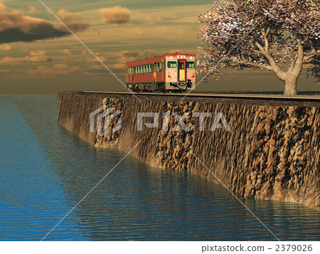 Spring bound train · Dusk 2379026