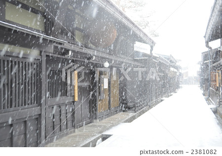 老townscape雪風景 2381082